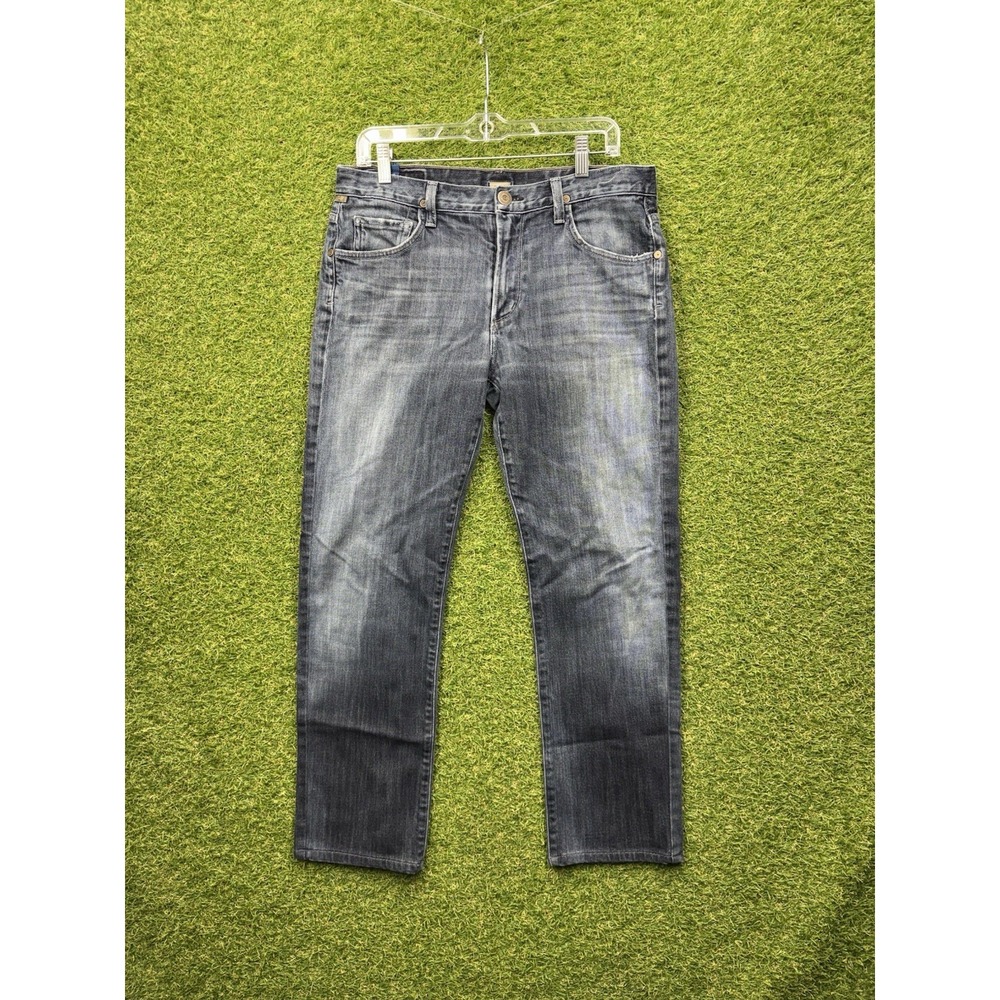 Citizens Of Humanity Core Jeans Mens 33 Blue Medium Wash Slim Straight Fit